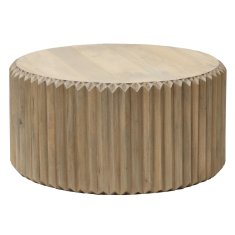 NEW TIMBAL középső asztal 82,5 x 82,5 x 41,3 cm Mangófa