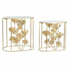 NEW 2 db kis asztal DKD Home Decor Gold Gold 61 x 35 x 60 cm