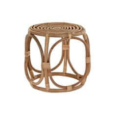 NEW DKD Home Decor Naraven Rattan trópusi asztalka (43 x 43 x 46 cm)