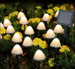 X TECH Leszúrható, napelemes LED-es gombák