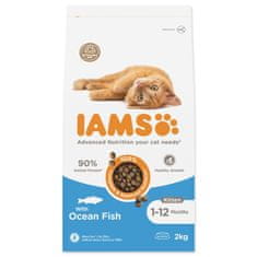 IAMS Cat Kitten Ocean Fish 2kg