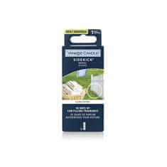 Yankee Candle Tartalék utántöltő autóillatosító diffúzorhoz Sidekick Clean Cotton (Refill Recharge) 1 db