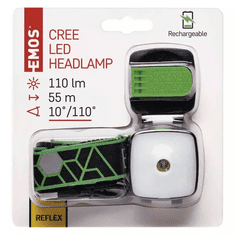 EMOS CREE+SMD LED tölthető fejlámpa (P3535) (P3535)