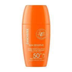 Lancaster Tonizáló mattító arcápoló fluid SPF 50 Sun Sensitive (Tinted Mattifying Fluid) 30 ml