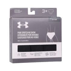 Under Armour 3PACK fekete női alsók (1383897 001) - méret S