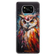 iSaprio Abstract Owl szilikon tok Xiaomi Poco X3 Pro / X3 NFC