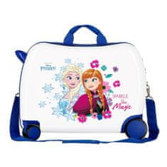 Jada Toys Gyermek utazótáska kerekekkel / babakocsi DISNEY FROZEN Sparkle, 34L, 2429862