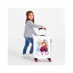 Jada Toys Luxus gyermek ABS utazótáska DISNEY FROZEN Sparkle, 55x38x20cm, 34L, 2421461