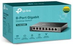 TP-LINK TL-SG108S, 8 portos Gigabit asztali kapcsoló