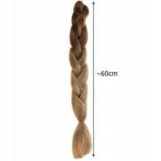 Soulima 23579 Hair Fahéjas szintetikus Braids ombre szőke