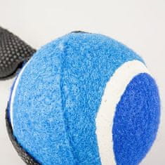 Duvo+ Húzójáték teniszlabdával 55x8x6cm kék