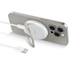 Tech-protect TECH-PROTECT QI15W-A33 MAGNETIC MAGSAFE VEZETÉK NÉLKÜLI TÖLTŐ, FEHÉR