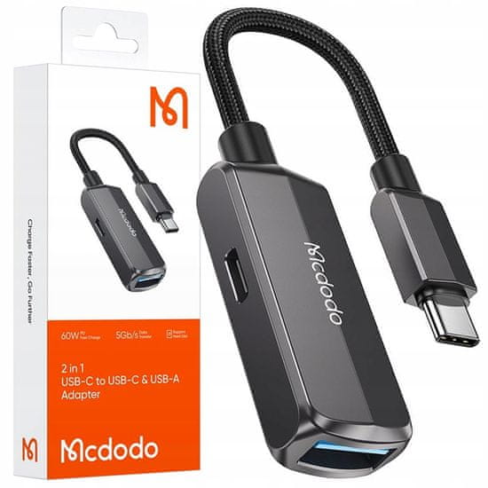 Mcdodo Mcdodo Adapter Usb-C Usb Otg Usb-A Adapter Kábel Pendrive Töltés