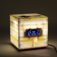 Paladone Minecraft: Bee Hive, 4,33", LED világítás, USB, Vezetékes, Digitális ébresztőóra