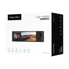 Verkgroup 12V 1DIN autórádió LCD 4x25W MP3 USB Bluetooth 4.0 + távirányító