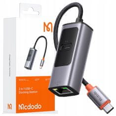 Mcdodo Mcdodo Adapter Adapter Usb-C Ethernet Gigabit Rj45 Hálózati Kártya 1000