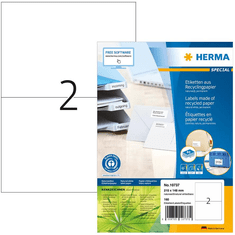 Herma Etiketten A4 210x148 mm Rec.Blauer Engel 160 St. (10737)