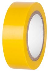 Szalag E180YEL, sárga szigetelő ragasztószalag, 19 mm, L-10 m, PVC (10 ks)