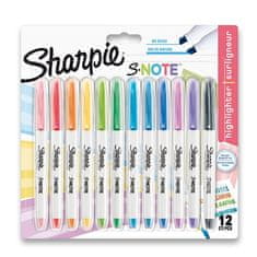Sharpie S-Note 12 szín