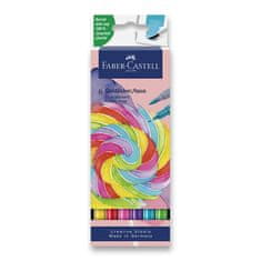 Faber-Castell Marker Goldfaber Aqua Dual Marker Candy shop készlet, 6 színben