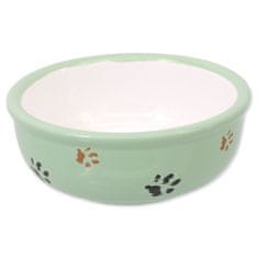 Magic cat MAGIC CAT kerámia macskamancsos tál zöld 13 cm 0,33 l