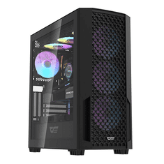 darkFlash DF2100 Számítógépház - Fekete (DF2100 BLACK)