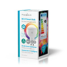 Nedis WIFILC10WTGU10 Intelligens WiFi Intelligens LED Izzó (WIFILC10WTGU10)