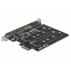 DELOCK 90432 2x M.2 Key B port bővítő PCIe kártya (90432)