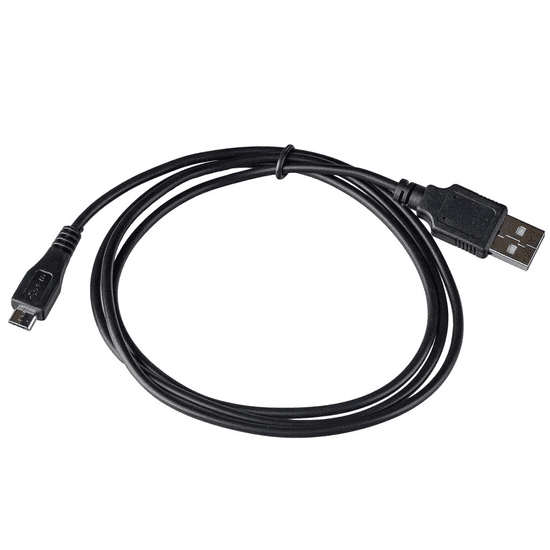 Akyga USB-A apa - MicroUSB-B apa Adat- és töltőkábel 1.0m - Fekete (AK-USB-21)