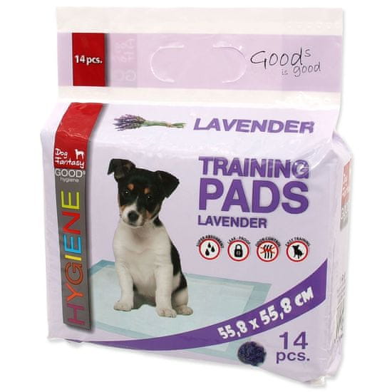 Dog Fantasy Pad DOG FANTASY Levendula 14 db