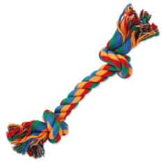 Dog Fantasy Knot DOG FANTASY színes pamut 2 kanóc 20 cm 1 db