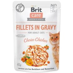 Brit BRIT Care Macskafilé mártásban Choice Csirke 85 g