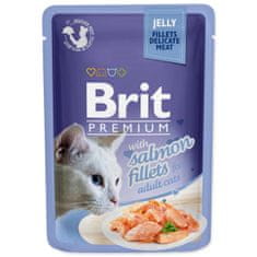 Brit BRIT Prémium macskafilé zselében lazaccal 85 g