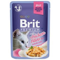 Brit BRIT Prémium macskafilé zselében csirkével 85 g