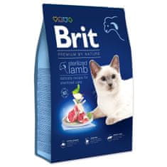 Brit BRIT Premium by Nature Cat Sterilizált bárány 8 kg