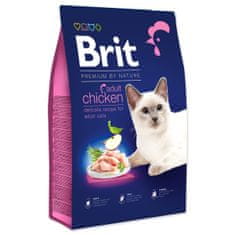 Brit BRIT Premium by Nature Cat Adult csirke 8 kg