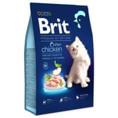 Brit BRIT Premium by Nature Cat Kitten Csirke 8 kg