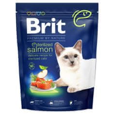 Brit BRIT Premium by Nature Cat Sterilizált lazac 300 g