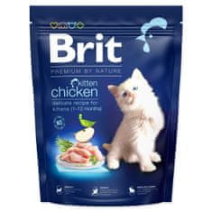 Brit BRIT Premium by Nature Cat Kitten Csirke 300 g