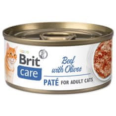 Brit BRIT Care Cat Marhahús pástétom olajbogyóval 70 g