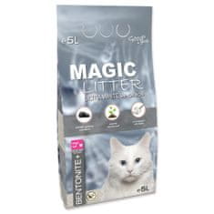 Magic cat Bentonit Ultra White szénnel 5 l