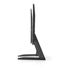 Nedis Fix TV asztali állvány | 13-70" | Maximális támogatott képernyőtömeg: 50 kg | Állítható előre rögzített magasságok | Acél | Fekete 
