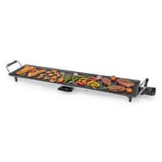 Nedis Teppanyaki asztali grill | Sütőfelület ( h x sz ): 90 x 23 cm | 5 Fűtési beállítások 