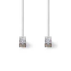 Nedis Cat 8.1 hálózati kábel | S/FTP | RJ45 Férfi | RJ45 Férfi | 2,00 m | kerek | LSZH | Fehér | Címke 