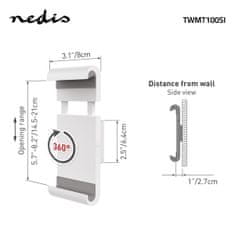 Nedis Tablettartó | 7-12" | Fix | Alkalmazás: Fal 