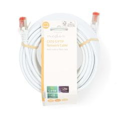 Nedis CAT6 hálózati kábel | RJ45 férfi | RJ45 férfi | S/FTP | 15,0 m | kerek | LSZH | Fehér | Címke 