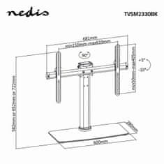 Nedis Full Motion TV állvány | 32-65 hüvelyk | Maximális súly: 45 kg | Vipbar | Kantak 