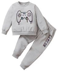 EXCELLENT Sweatsuit szürke méret 122 - Game on