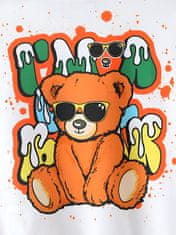 EXCELLENT Fehér-barna pulóver szett 110-es méret - Cool bear