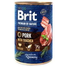 Brit BRIT Premium by Nature Sertéshús légcsővel 400 g